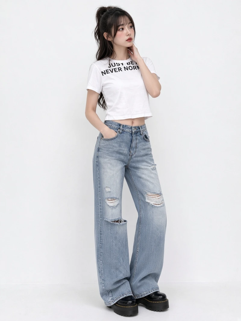 Vintage Denim Pants