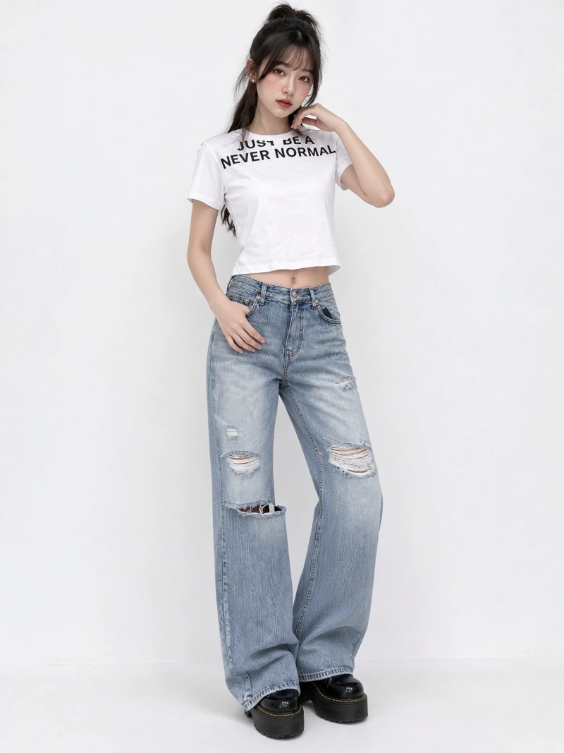 Vintage Denim Pants