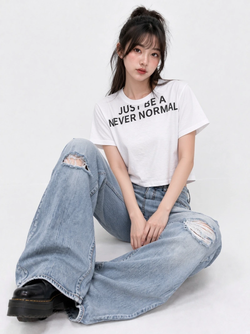 Vintage Denim Pants